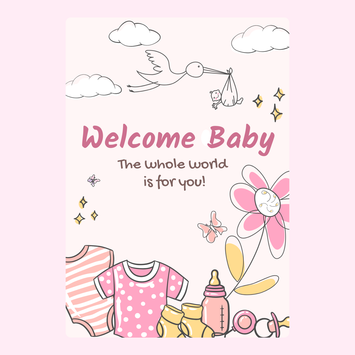 Website Welcome Baby Card - July 9, 2024