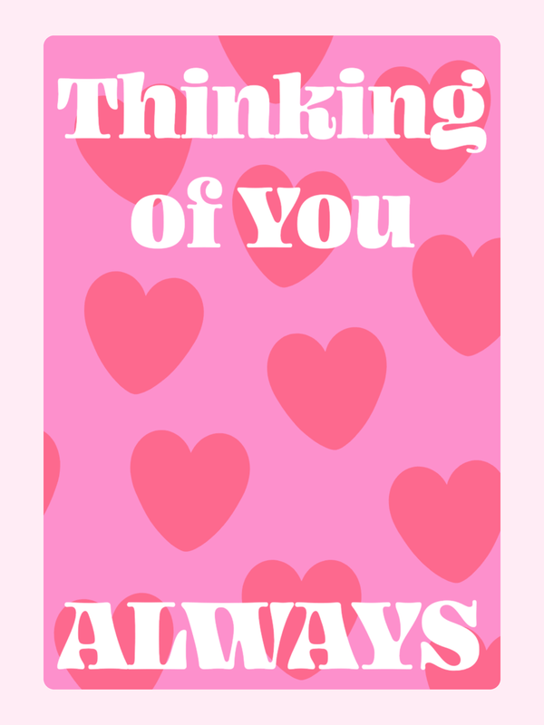 Thinking of You card, website image, July 10, 2024