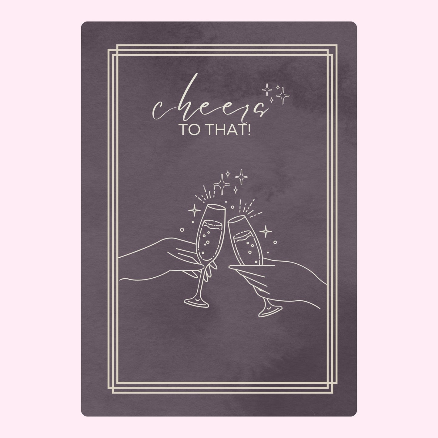 Website Cheers To That! Card