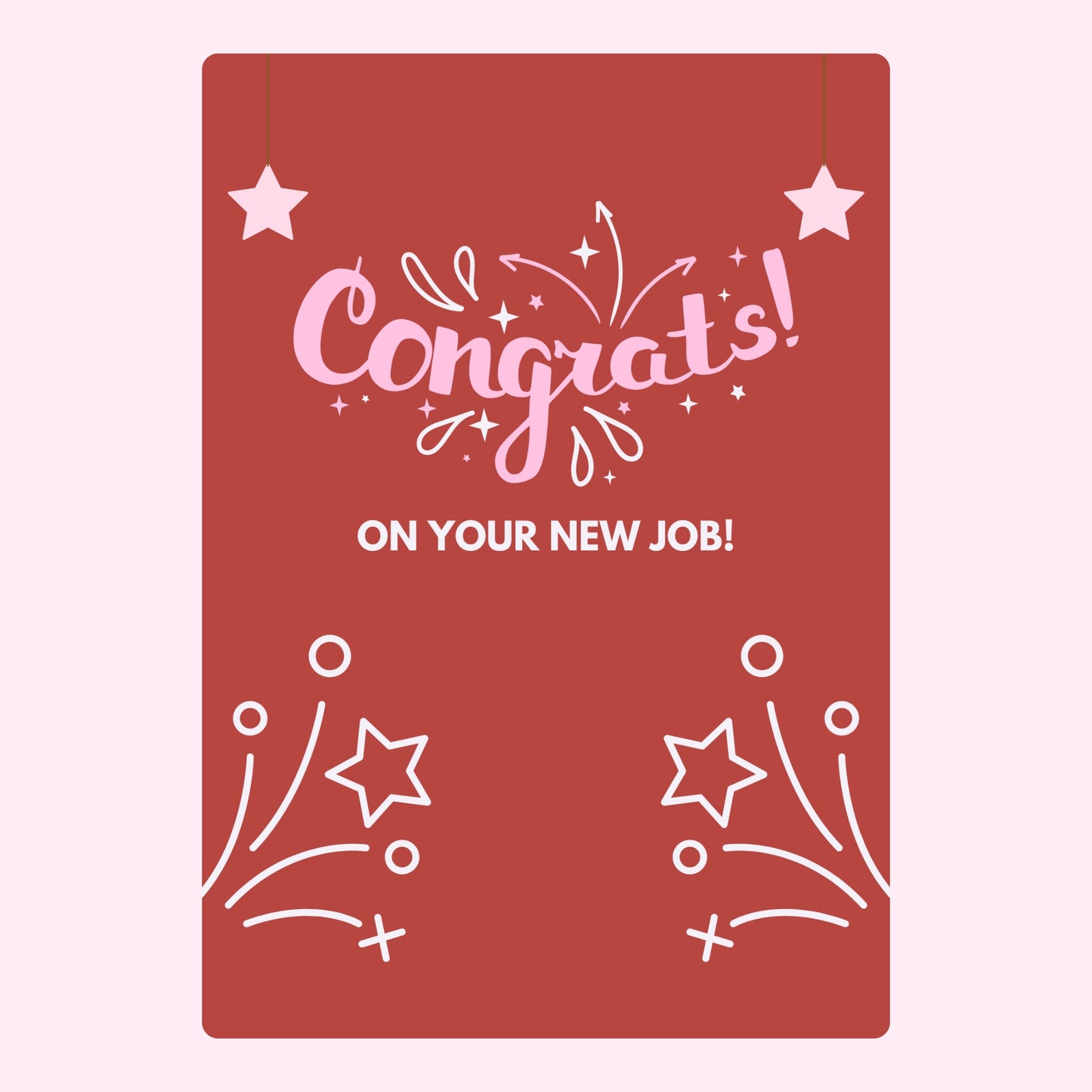 Website Congrats New Job Card - August 29, 2024