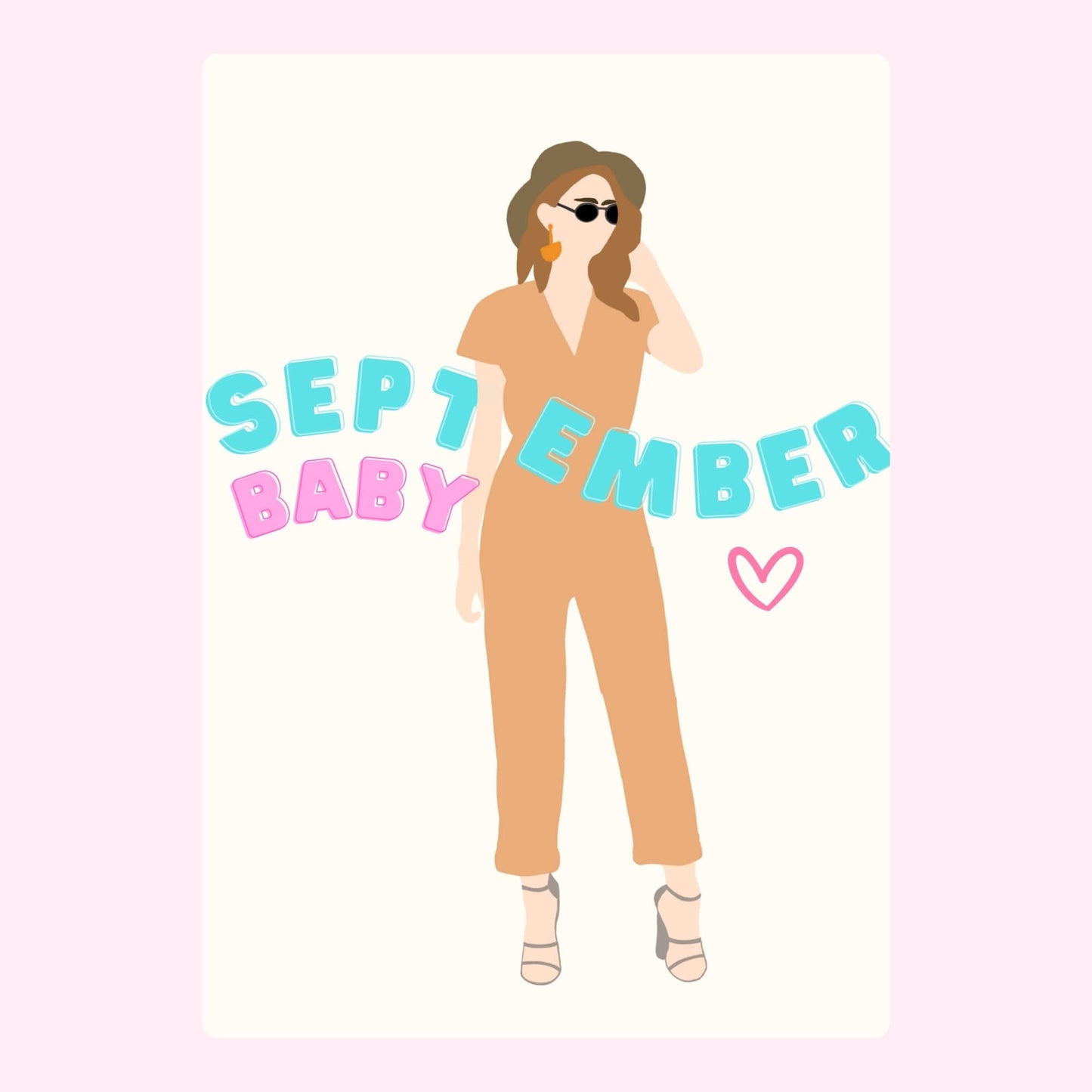 September Baby illustration