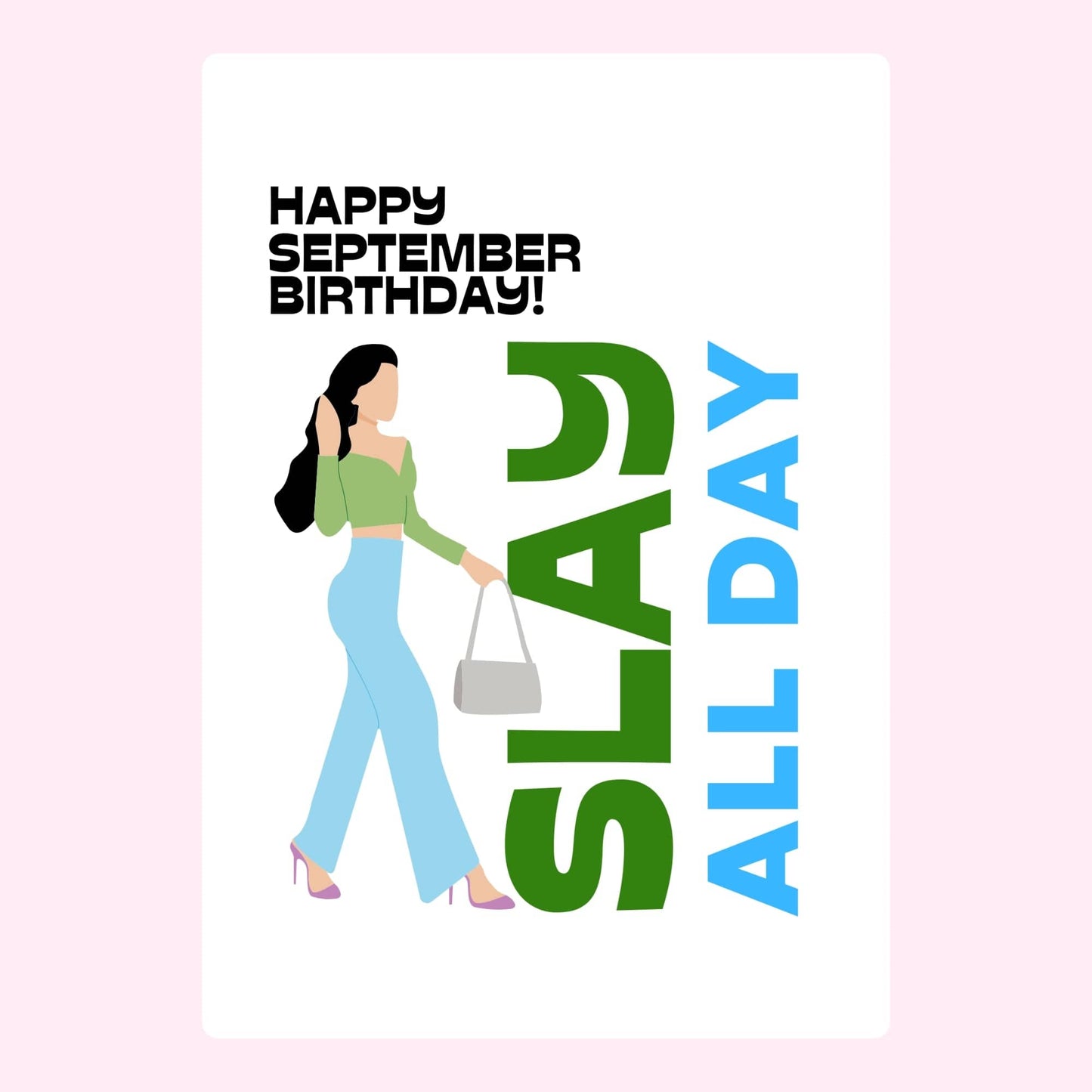 Slay All Day design, website August 2024.