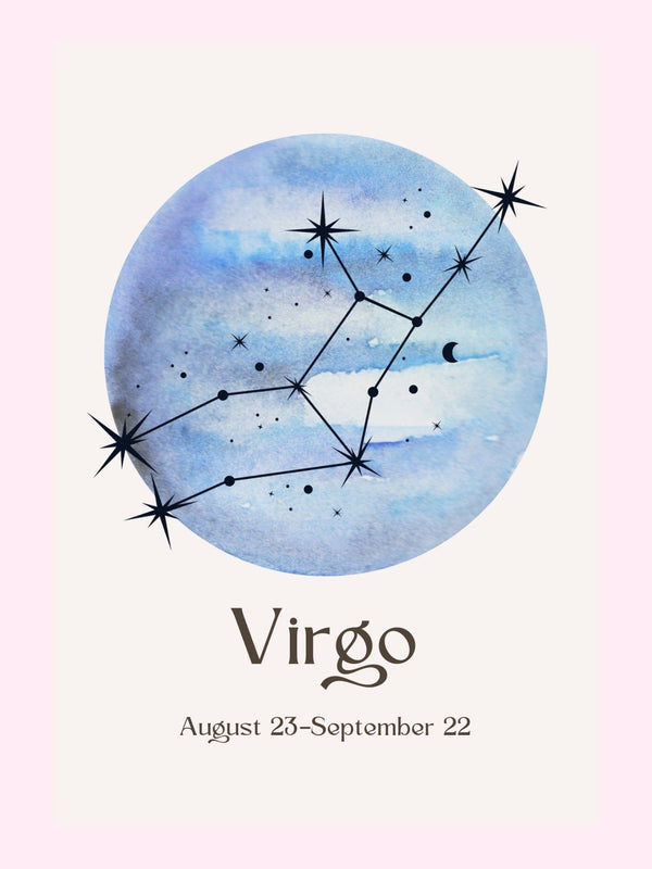 Virgo constellation art - August 23-September 22