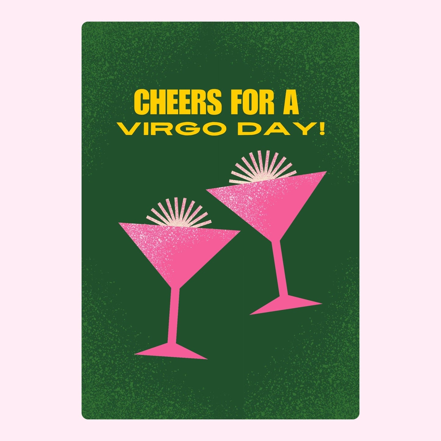 Virgo Day Cheers card, website 2024-09-03