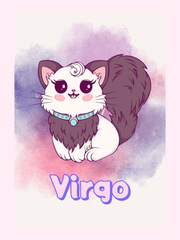 Website - Virgo Cat Illustration