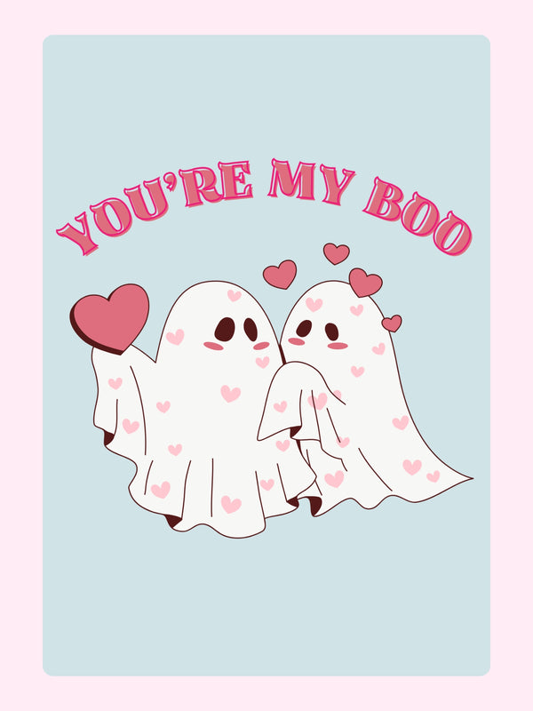 You're My Boo Valentine's Day ghosts