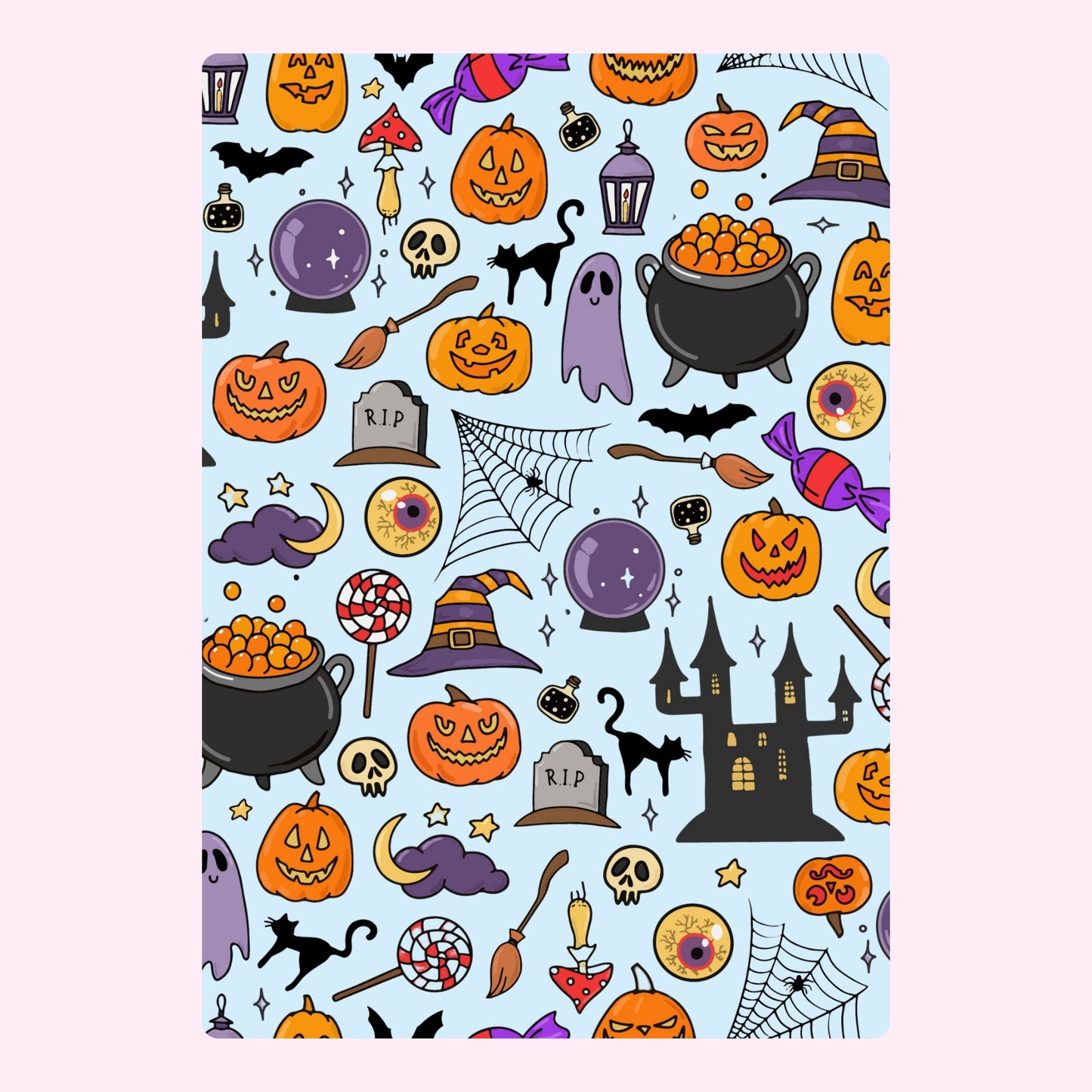 Halloween website pattern