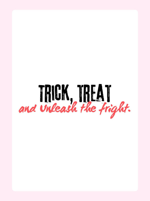 Fright Cake Card, Halloween