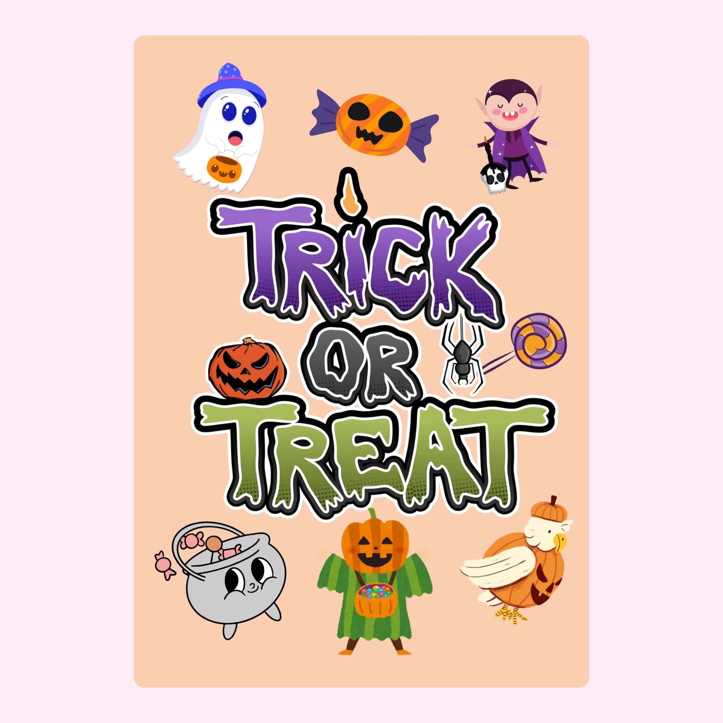 Halloween Trick or Treat illustration