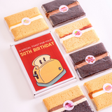 50th birthday cake cards