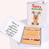 For Son Christmas cake cards