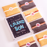 Grandchildren birthday cake cards