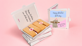 Belated birthday cake cards