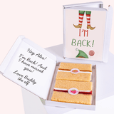 For Him Christmas cake cards