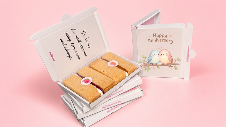 Cute Anniversary Cake Cards