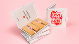 Love You cake cards