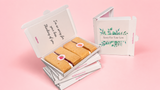 With Sympathy cake cards
