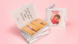 To My Love anniversary cake cards