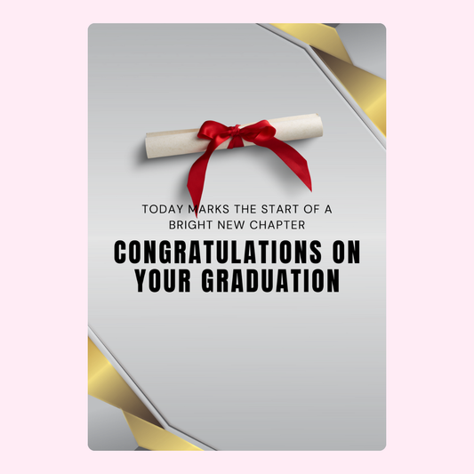 Graduation congratulations card with diploma, ribbon - 10_0ac0aca0