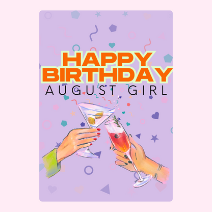 Happy Birthday August Girl