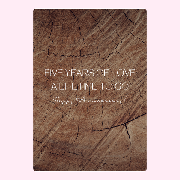 Five Years Of Love