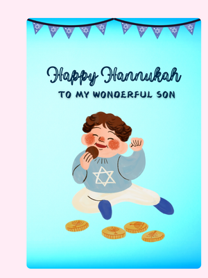 Happy Hanukkah - Wondeful Son