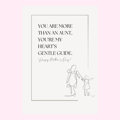 You're my heart's gentle guide.