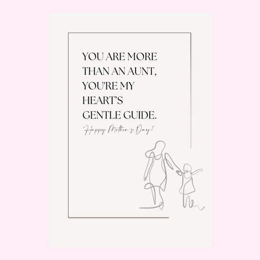 You're my heart's gentle guide.