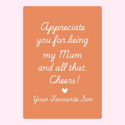 Mum Appreciation Card