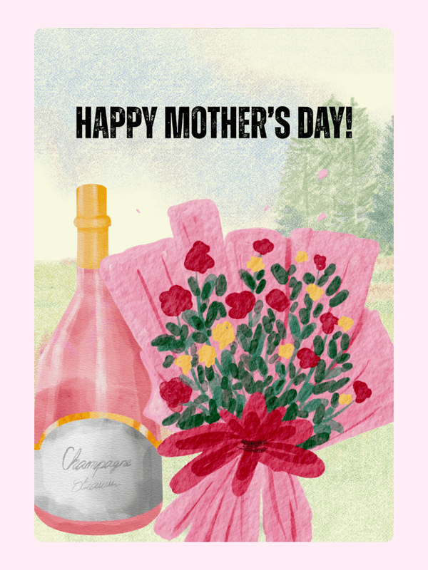 Happy Mother's Day12 Cake Card, for Mum