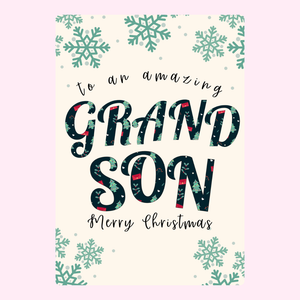 To An Amazing Grandson