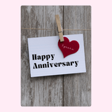 3rd anniversary cake cards