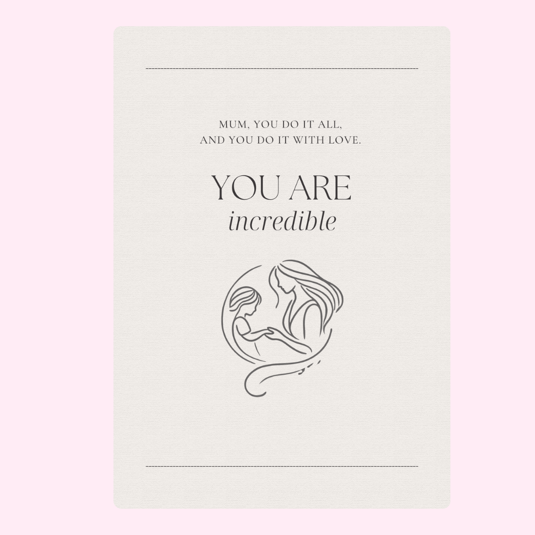 You Are Incredible message of love