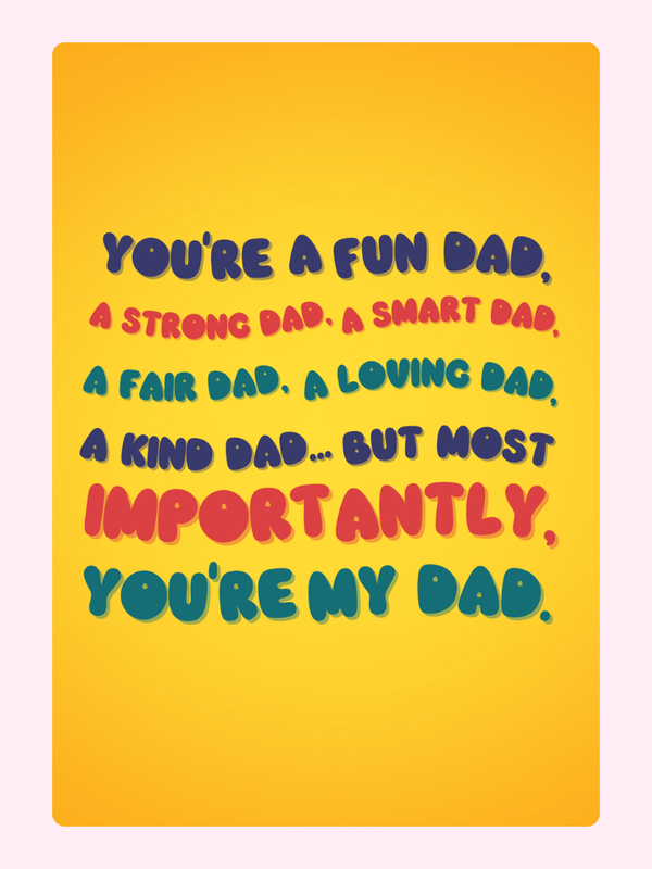 You're my Dad message, 12_85c28790