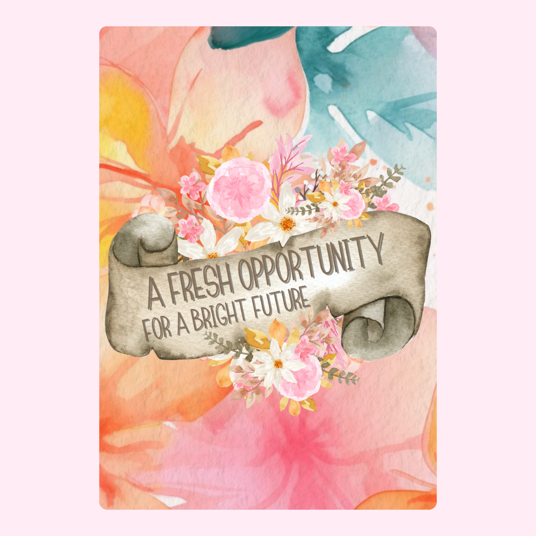 Fresh opportunity watercolor floral design