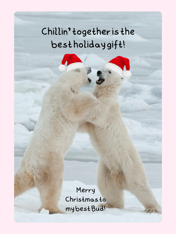 Christmas card with polar bears, best holiday gift, 12_d5544aa5