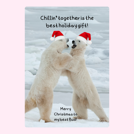 Christmas card with polar bears, best holiday gift, 12_d5544aa5