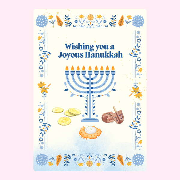 Joyous Hanukkah