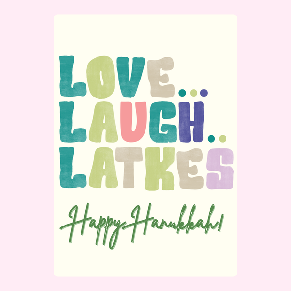 Love Laugh Latkes