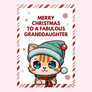 To A Fabulous Grandaughter