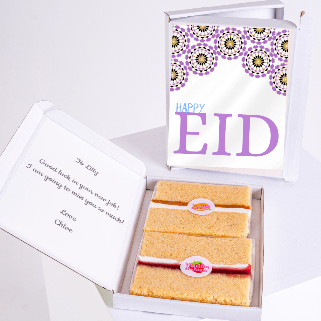 Eid cake gift box for Lilly