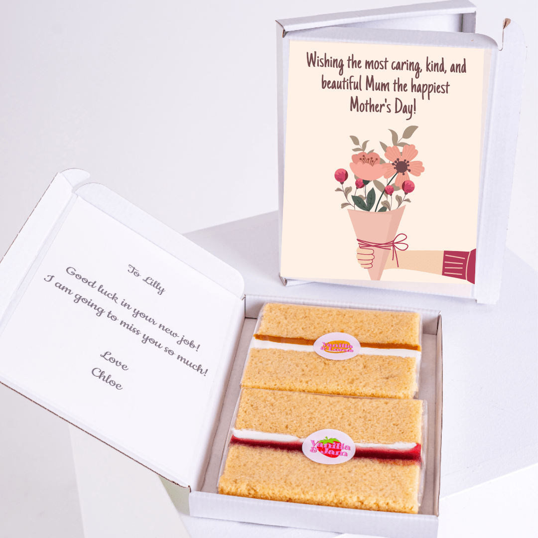 Mother's Day gift box with flowers and cake for Lilly, 13_5f2f8456