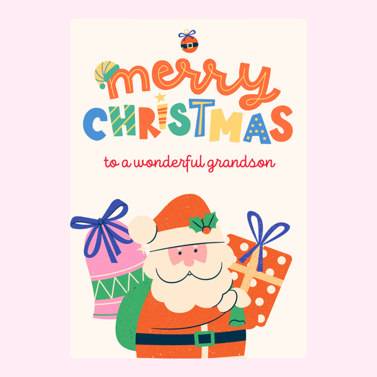 Merry Christmas to our Grandson