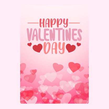 Happy Valentine's Day card with hearts (13_d19e091c)