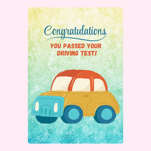 Congratulations - Driving Test