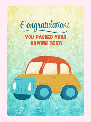 Congratulations - Driving Test