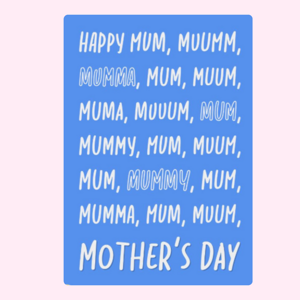 Happy Mother's Day