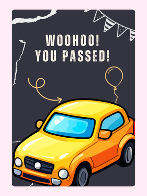 Woohoo! You Passed!