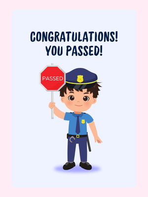 Congratulations! You Passed!