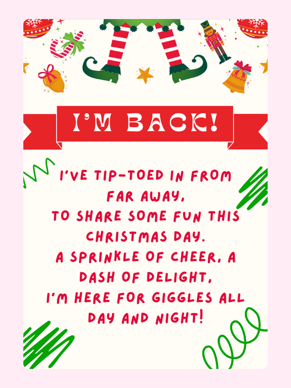 Sprinkle Of Cheer Cake Card, Christmas
